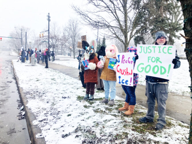 Video captures ICE arrest in a city on edge